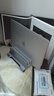 墨一 铝合金笔记本支架适用于苹果Macbook Pro air立式收纳iPad平板电脑散热器便携折叠可调距托盘支架 深空灰【三槽立式收纳支架】 实拍图
