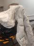 Aosijie高端品牌羽绒服女短款2026冬季新款宽松加厚保暖小个子白鸭绒外套 乳白色 M 【105-125斤】 实拍图