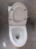 九牧（JOMOO）马桶坐便器家用节水防臭静音一级水效寸虹吸式大尺抽水连体坐便器 抗菌直冲-移位有存水弯必选11357 305/300mm 实拍图