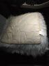 牧宝汽车坐垫冬季羊毛座垫长羊毛绒单片保暖 办公座椅垫沙发垫小方垫 实拍图