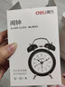 得力（deli）闹钟学生专用起床神器儿童闹钟卧室床头钟超大声闹铃懒人夜光闹钟 低噪走时-复古黑 9024 实拍图
