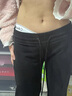 Calvin Klein内衣女士提花腰边ck莫代尔混纺防夹臀半包臀三角内裤女QP1057A 100-月光白 1条 XS 实拍图