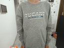 啄木鸟（TUCANO）卫衣男士潮流宽松圆领长袖t恤学生时尚休闲套头上衣男 灰色A L  实拍图