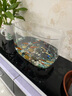 最萌乌龟缸家用带晒台爬台生态亚克力饲养箱造景水循环客厅造景小鱼缸 29*19*26圆形【裸缸】 实拍图