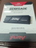 金士顿（Kingston）FURY 1TB SSD固态硬盘 M.2接口(NVMe PCIe 4.0×4) Renegade系列 散热器 读速7300MB/s 实拍图