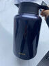 苏泊尔（SUPOR）保温壶316不锈钢泡茶壶家用热水瓶大容量焖茶壶保温水壶闷暖水壶 丹泉蓝- 2L 【有茶仓】焖泡壶 实拍图