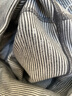 松山棉店自由穿小暖羊儿童保暖打底裤男女中大童羊毛打底棉裤加厚加绒校服 中厚暖320g-深灰条纹（-5~5°C） 140 cm 30-40KG 实拍图