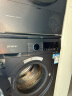 西门子（SIEMENS）湖蕴蓝洗烘套装 10kg智能除渍洗衣机+9kg热泵烘干机家用 WG52A1X14W+WQ45A2D10W 实拍图