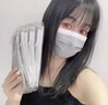 一次性活性炭美颜口罩高颜值孕妇通勤用防晒4层口罩防油烟专业过滤工业甲醛异味防尘透气防飞沫粉尘 活性炭口罩独立包装灰色50片/1盒 实拍图