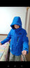 雪中飞（SNOWFLYING）儿童羽绒服【加厚】男童中大童工装风女童中长款冬季保暖外套 蓝色 170 实拍图