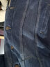 增仔冬季加绒加厚牛仔外套男加绒牛仔夹克韩版修身牛仔衣服耐寒保暖衣 002深蓝加绒加厚款 XL 实拍图