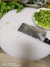 全适43*2cm圆形PE切肉切菜板剁骨板砧板肉墩菜墩防霉塑料案板熟食菜板 实拍图