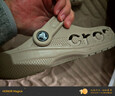 卡骆驰（CROCS）洞洞鞋贝雅男鞋女鞋轻便耐磨一脚蹬拖鞋休闲鞋|10126 矿石粉-6TY 36 /37(220mm) 实拍图