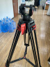 miliboo米泊MTT612A升级款铝合金专业摄像机三脚架 摄影直播单反相机三角架 含液压云台套装+L竖拍板 晒单实拍图
