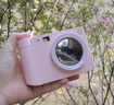 汉印Z1 照片打印机学生专用立拍立得手机照片打印机家用迷你便携式冲洗可打印彩色照片 粉红色 套餐五（105张相纸+相框+相机包+相册） 实拍图