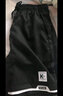 真维斯（Jeanswest）夏季短裤男士宽松速干休闲运动冰丝大裤衩外穿薄款沙滩五分中裤潮 2525黑色 2XL 实拍图