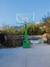 博森特（BOSENTE） 篮球架 成人标准户外篮球框移动蓝球架 家用室外篮球架子 绿色平箱篮架 实拍图