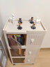 宜美汇书架置物架落地简易多层家用客厅柜子储物柜夹缝卧室飘窗收纳柜 1层-洞洞板柜【万向轮+6挂钩】 实拍图