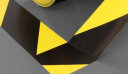 天章办公(TANGO)PVC警示胶带黑黄斜纹48mm*30m*3卷装斑马工厂仓库胶带地标线地板地面安全定位标识贴醒目高粘 晒单实拍图