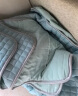 一默乳胶凉席2025夏季小冰块升级款冰砖凉垫可折叠透气凉感席冰丝凉席 【冰沙蓝】凉而不冰丨母婴A类 1.8M*2M丨床笠款丨枕套*2只 实拍图