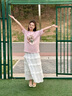 森马（Semir）代露娃|短袖t恤女中长款印花上衣25夏宽松纯棉套头衫109325100032 实拍图