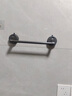 访客吸盘毛巾架卫生间免打孔浴室毛巾杆浴巾壁挂置物架收纳挂架单双杆 掉落包赔 30cm 【枪灰色单杆30CM】 实拍图