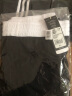 adidas速干舒适双面穿篮球运动短裤男装阿迪达斯官方 黑色/白   XL 实拍图
