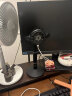 DAMAHA手机直播散热支架带背夹磁吸超静音无线充电降温神器苹果手播专用 【短款】桌面支架+静音散热器 实拍图