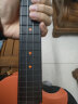 enya恩雅Nova u碳纤维入门级尤克里里成人儿童初学者乌克丽丽小吉他 23英寸 珊瑚橙原声+礼包 实拍图