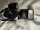 神牛tt350闪光灯相机机顶闪光灯引闪器高速同步补光灯外拍灯相机热靴灯自动测光户外便携外拍灯 TT350+X2引闪器 索尼 实拍图