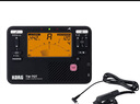 KORG科音TM70古筝二胡琵琶小提琴调音器调音表TM60C校音器电子节拍器 TM-70C黑色(含KORG原装拾音夹) 实拍图