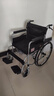 亿佰康轮椅折叠轻便小巧老年人轮椅带坐便器便携老人残疾人手推车 轮椅黑色牛津布（升级便桶） 实拍图