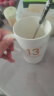 布丁瓷艺（BUDINGCIYI）  1314情侣对杯创意马克杯男女士水杯咖啡杯带盖勺喝茶陶瓷杯子 磨砂仿金款套装 晒单实拍图