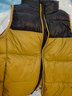 左西儿童羽绒马甲2025新款男童三防秋冬款外穿马夹背心潮 卡其色 130 实拍图
