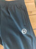 361°运动裤男秋冬季新款舒适直筒针织长裤修身绒卫裤御寒保暖 【加绒男】深墨蓝 4XL 实拍图