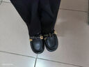 大东乐福鞋女鞋2025春季新款休闲蝴蝶结单鞋便捷套脚小皮鞋0220 实拍图