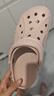 卡骆驰（CROCS）洞洞鞋贝雅男鞋女鞋轻便耐磨一脚蹬拖鞋休闲鞋|10126 矿石粉-6TY 39 (240mm) 实拍图