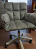 煜柠苑 家用电脑椅称心宿舍凳学生写字书桌椅卧室女生靠背升降转椅 浅灰【加大加宽版】 实拍图