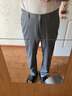 杉杉【轻奢桑蚕丝】休闲裤男士春秋四季商务通勤抗皱透气男裤长裤子 实拍图