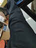 雅戈尔（YOUNGOR）休闲裤男DP棉免烫不易皱裤子宾霸莱卡面料休闲裤 VCDP319998AWA黑色 35/88A 实拍图
