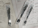 派通笔芯日本Pentel中性笔替芯LRN5针管笔尖大容量顺滑学生考试用速干按动笔芯适用于BLN75 黑色笔芯3支 0.5MM 实拍图