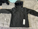 伯希和（Pelliot）[成毅同款]原石冲锋衣三合一男女秋冬户外保暖夹克124301030黑S 实拍图