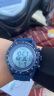 时刻美（skmei）学生手表时尚潮流腕表防水多功能电子手表初中高中生 2045蓝色 实拍图