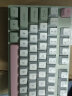 风陵渡F102低音有线无线键盘机械手感游戏办公专用电脑笔记本打字外接电竞拼色键盘 F102青柠蜜桃-彩光-有线 实拍图