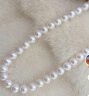 周大生珍珠项链法式简约复古典雅全珠项链送520情人节礼物 珍珠项链43cm 晒单实拍图
