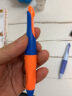 思笔乐（STABILO）自动铅笔 1.4mm小学生文具 快速掌握书写力道 笔尖自动回缩 儿童正姿 HB 蓝橙色B-46905-5 实拍图