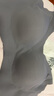 欧迪芬（Ordifen）内衣女无痕运动无钢圈文胸小胸聚拢背心式漫画胸外扩胸罩bra 炭灰色 M 实拍图