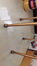 囍器椅子脚套桌脚垫耐磨防滑贴凳子脚垫家具保护套静音桌子腿床脚垫 16个装【小号圆形】透明款 实拍图