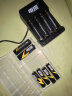雷摄（LEISE）充电电池 18650锂电池大容量2800mAh 3.7V (2节装)  适用:强光手电筒/头灯/航模（不含充电器） 实拍图