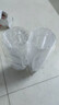 航空杯一次性硬杯子水杯茶杯食品级透明塑料杯加厚家用水晶太空杯 50毫升【直筒款】-100个装 无规格 实拍图